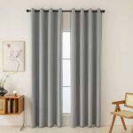 Beauty Home Ύφασμα κουρτίνας με το μέτρο Full Blackout σκίασης Total Art 8446 Φ280 Γκρι