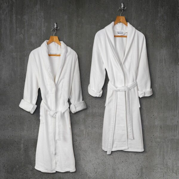 Beauty Home Μπουρνούζι παιδικό Belton Kids 100% Cotton Pennie με κουκούλα Art 3065 400gsm Λευκό