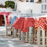 Beauty Home Επαγγελματικό τραπεζομάντηλο Checks Art Ε8494 145x220 Πράσινο