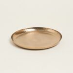 Beauty Home ΔΙΣΚΟΣ ΜΕΤΑΛΛΙΚΟΣ ΧΡΥΣΟΣ 26 cm