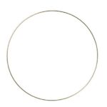 Beauty Home ΜΕΤΑΛΛΙΚΟΣ ΚΥΚΛΟΣ ΧΡΥΣΟΣ 40 CM