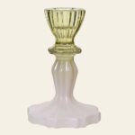 Beauty Home Γυάλινο κηροπήγιο 7.5cm x 11.2cm