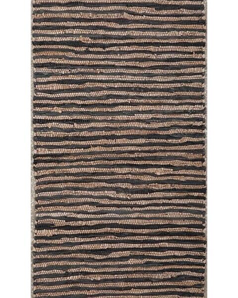 Leather Rugs Coffee Camel