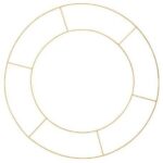 Beauty Home ΜΕΤΑΛΛΙΚΟΣ ΚΥΚΛΟΣ ΔΙΠΛΟΣ 60 CM