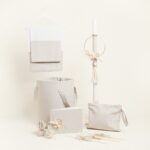 Beauty Home ΣΕΤ ΒΑΠΤΙΣΗΣ ΜΠΕΖ ΧΡΥΣΟ  LUREX