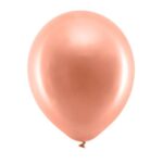 Beauty Home ΜΠΑΛΟΝΙΑ ΡΟΖ ΧΡΥΣΟ 30 CM  10 TEM