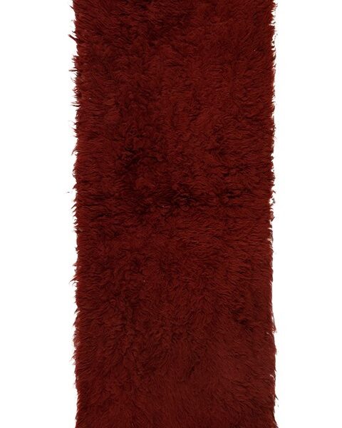 Flokati 51 Red Brown