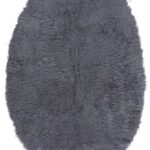 Flokati 59 OVAL Grey