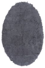 Flokati 59 OVAL Grey