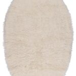 Flokati Natural OVAL 1700gr