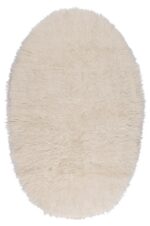 Flokati Natural OVAL 1700gr