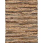 Leather Rugs Gold Grey