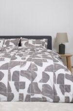 HOME Nordic 855 Malmo Grey Παπλωματοθήκη - Image 2