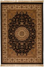 Isfahan 2438A Black Cream
