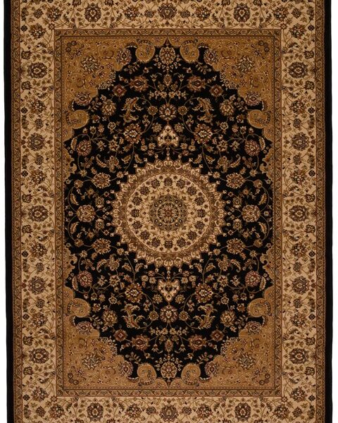 Isfahan 2438A Black Cream
