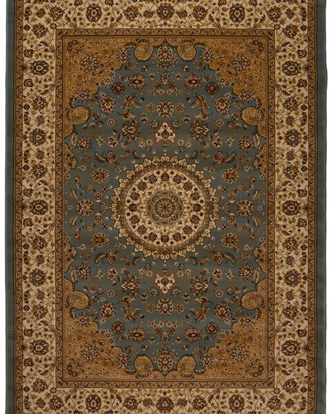 Isfahan 2438A Blue Cream