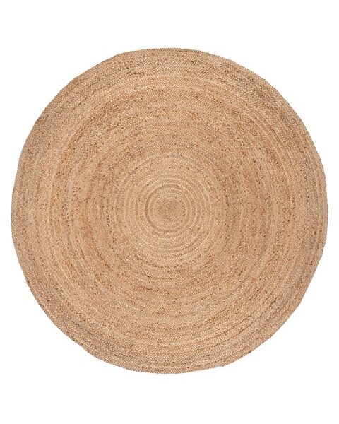Jute rug BRD 25 Natural Round