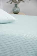 Κουβέρτα ΠΙΚΕ NAF NAF Cotton Waffle Pique Mint
