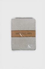 Κουβέρτα ΠΙΚΕ NAF NAF Cotton Waffle Pique Silver Grey - Image 5