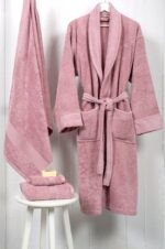 Naf Naf Bonjour Bathrobes - Lilac - Image 5