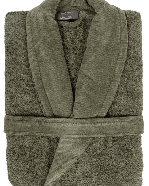Naf Naf Bonjour Bathrobes - Olive Green