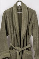 Naf Naf Bonjour Bathrobes - Olive Green - Image 4