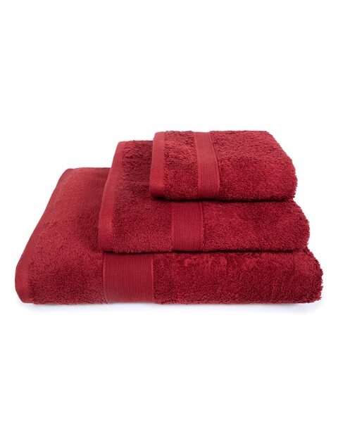 Naf Naf Bonjour Towels - Deep Red
