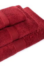 Naf Naf Bonjour Towels - Deep Red - Image 2