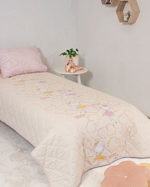 Naf Naf Fairies 353 - Cream Pink Κουβερλί