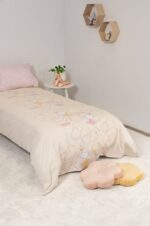 Naf Naf Fairies 353 - Cream Pink Σετ Σεντόνια