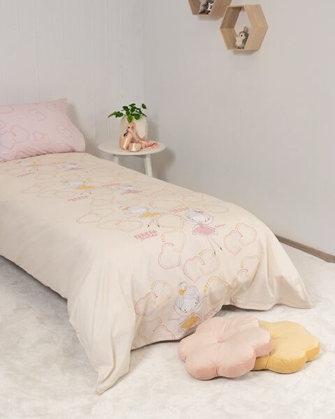 Naf Naf Fairies 353 - Cream Pink Σετ Σεντόνια