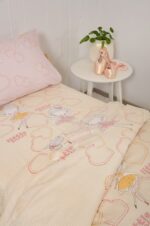 Naf Naf Fairies 353 - Cream Pink Σετ Σεντόνια - Image 2