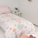 Naf Naf Hearts 352 - White Pink Σετ Σεντόνια