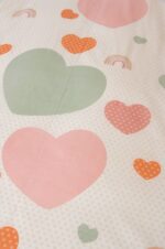 Naf Naf Hearts 352 - White Pink Σετ Σεντόνια - Image 4