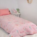 Naf Naf Hello 354 - Pink Κουβερλί