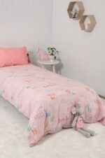 Naf Naf Hello 354 - Pink Σετ Σεντόνια
