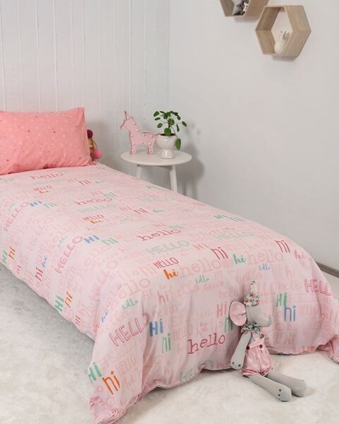 Naf Naf Hello 354 - Pink Σετ Σεντόνια