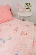 Naf Naf Hello 354 - Pink Σετ Σεντόνια - Image 2