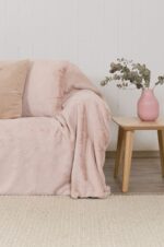 Naf Naf Lapin Throws  - Dusty Pink