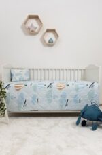Naf Naf Little Ballons 305 - Blue Κουβερλί - Image 2
