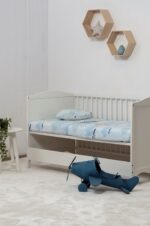 Naf Naf Little Ballons 305 - Blue Σεντόνια σετ - Image 4