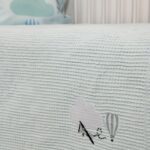 Naf Naf Little Ballons 305 - Blue βρεφική πικέ κουβέρτα