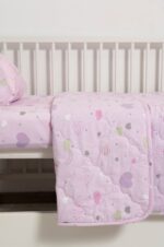 Naf Naf Little Hearts 302 - Lila Κουβερλί - Image 5