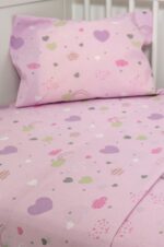 Naf Naf Little Hearts 302 - Lila Σεντόνια σετ - Image 2