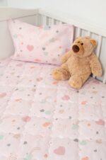 Naf Naf Little Hearts 302 - Pink Κουβερλί - Image 4