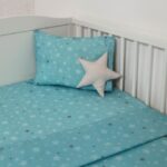 Naf Naf Little Hello Star 304 - Blue Σεντόνια σετ