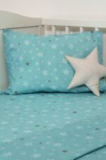 Naf Naf Little Hello Star 304 - Blue Σεντόνια σετ - Image 2