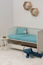 Naf Naf Little Hello Star 304 - Blue Σεντόνια σετ - Image 4