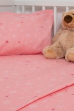 Naf Naf Little Hello Star 304 - Pink Σεντόνια σετ - Image 2