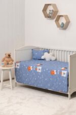 Naf Naf Little Zoo 301 - Blue Κουβερλί